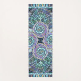 Susea Blu Studios Feather Yoga Mat