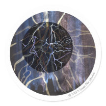 Susea Blu Studios Fire Pegatina