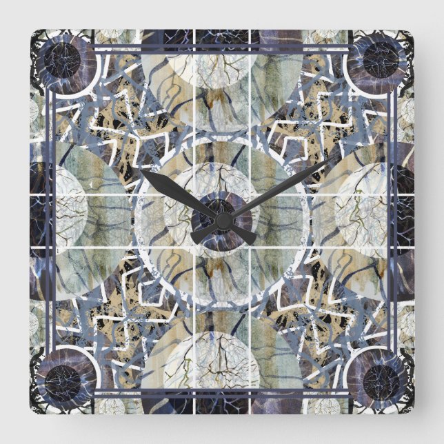 Susea Blu Studios iluminando el reloj Mandela (Anverso)