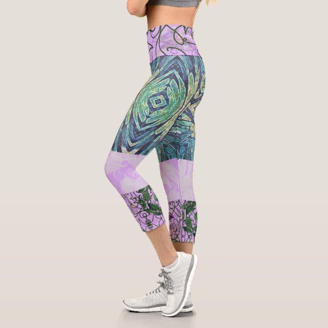 Susea Blu Studios Leggings Elementales Kaleidoscop (Izquierda)