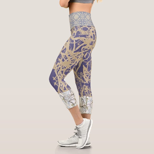 Susea Blu Studios Leggings Elementales Lightning (Izquierda)