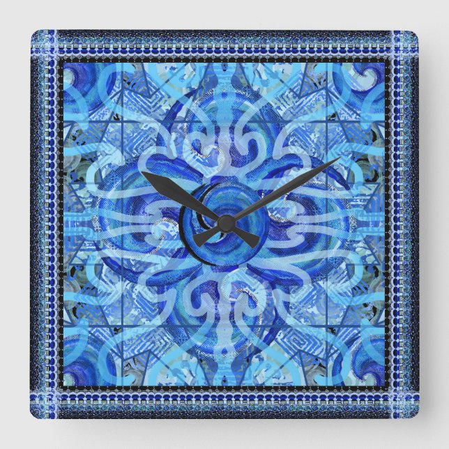 Susea Blue Studios Wave Mandela Reloj (Anverso)