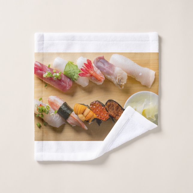 Sushi Art Towel Set – Fresh Japanese Flavor (Toallita)
