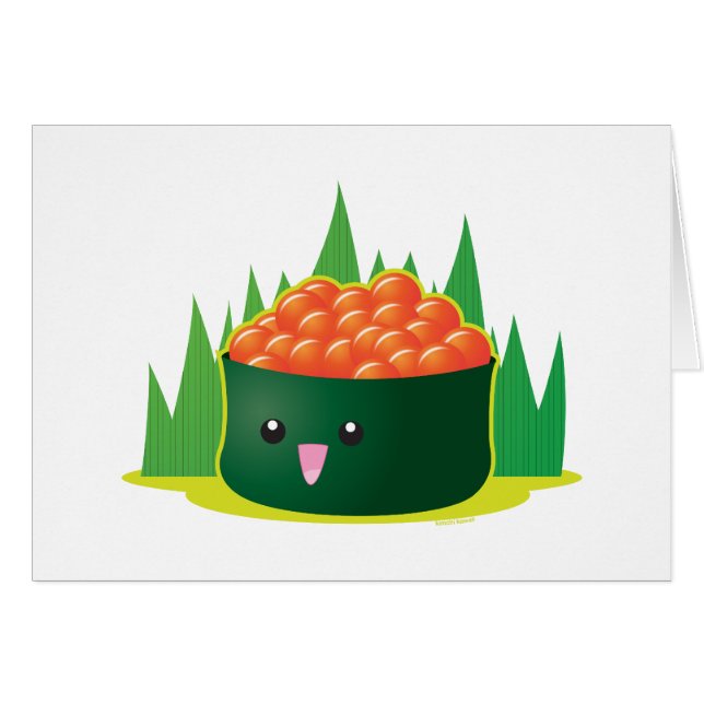 Sushi de Ikura (Anverso (Horizontal))