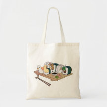 Sushi fiesta MAXI - bolsa de tote