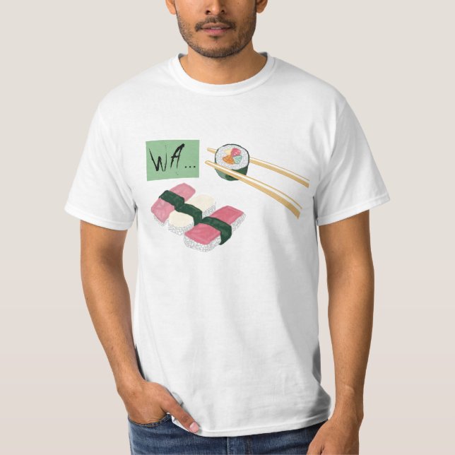 Sushi oficial comiendo camiseta (Anverso)