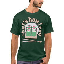 Sushi que es cómo ruedo la camiseta japonesa