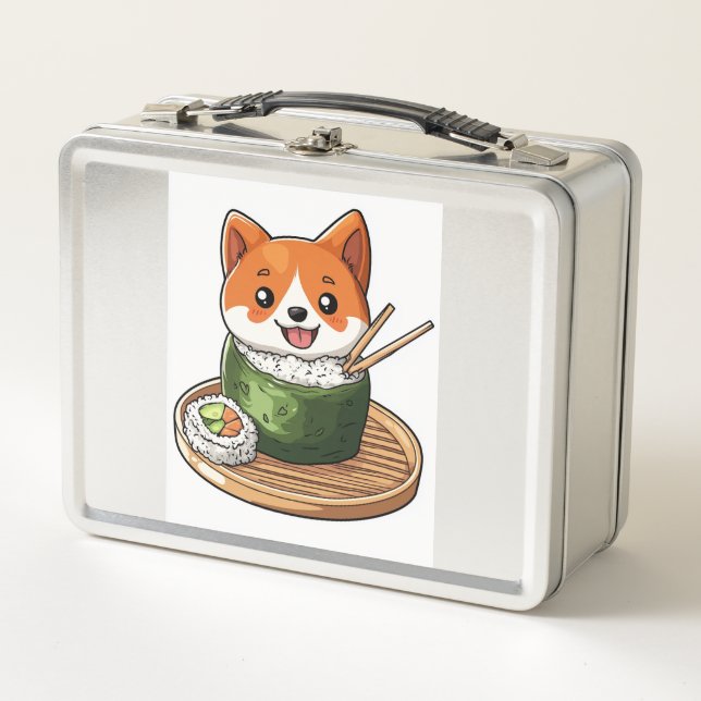 Sushi Shiba � Perro de Comida Divertida (Anverso)
