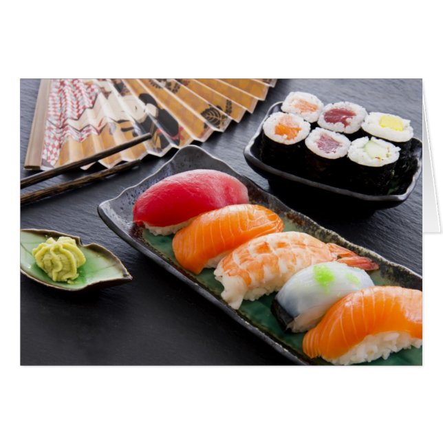 Sushi y rollos (Anverso (Horizontal))