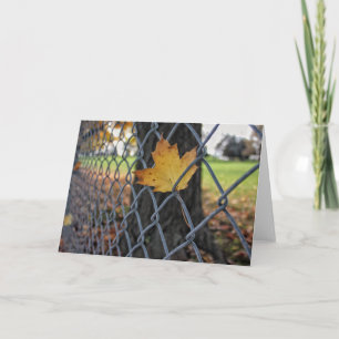 Suspendida a tiempo Tarjeta en blanco original