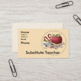 Sustituir tarjetas de personalizado de profesores