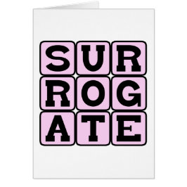 Sustituto, suplente o suplente