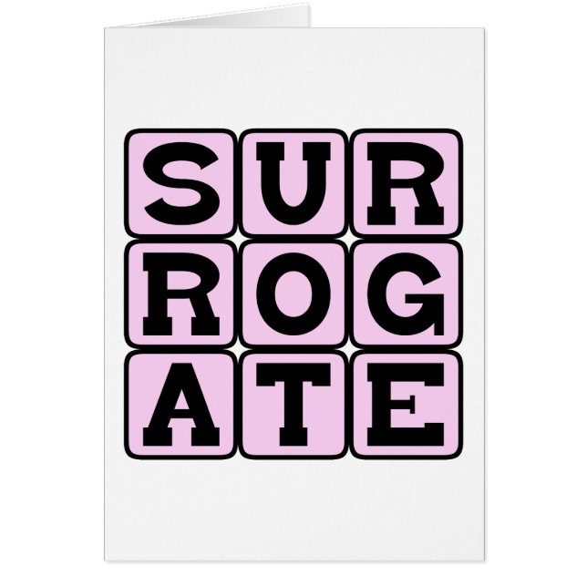 Sustituto, suplente o suplente (Frente)