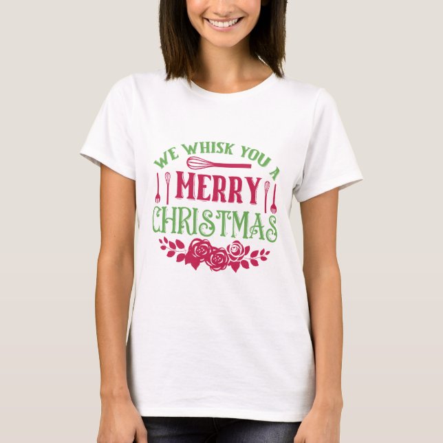 Susurrándote una camiseta de Regalos de Navidad (Anverso)