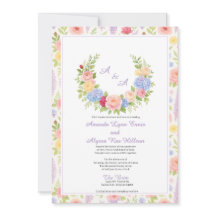 Susurrar florece la invitación