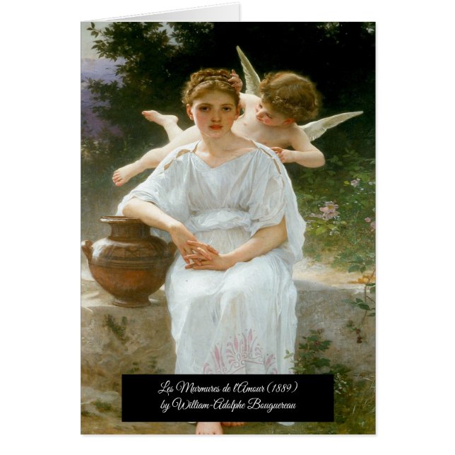 Susurros de amor de Bouguereau (Frente)