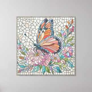 Susurros de flores - Arte de mosaico