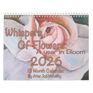 Susurros de flores: Un año en un calendario florec