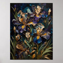 Susurros de Iris - poster de arte digital de flore