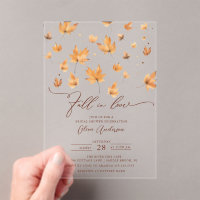 Susurros de la invitación a la ducha de novias en 