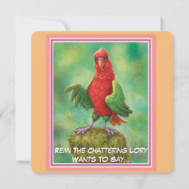 Susurros De La Jungla De La Tarjeta Plana De La Se