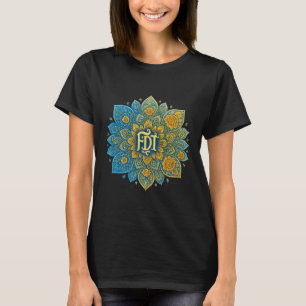 sutil anti-triunfo Mandala diseño camiseta feminis