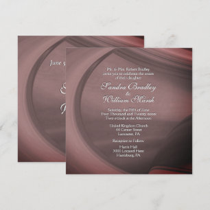 Sutil invitación a la boda de Sangria
