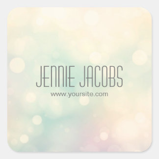 Sutiles Pegatinas de Bokeh