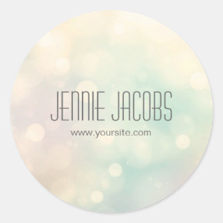 Sutiles Pegatinas de Bokeh