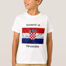 Suvenir de camisetas iz Hrvatske