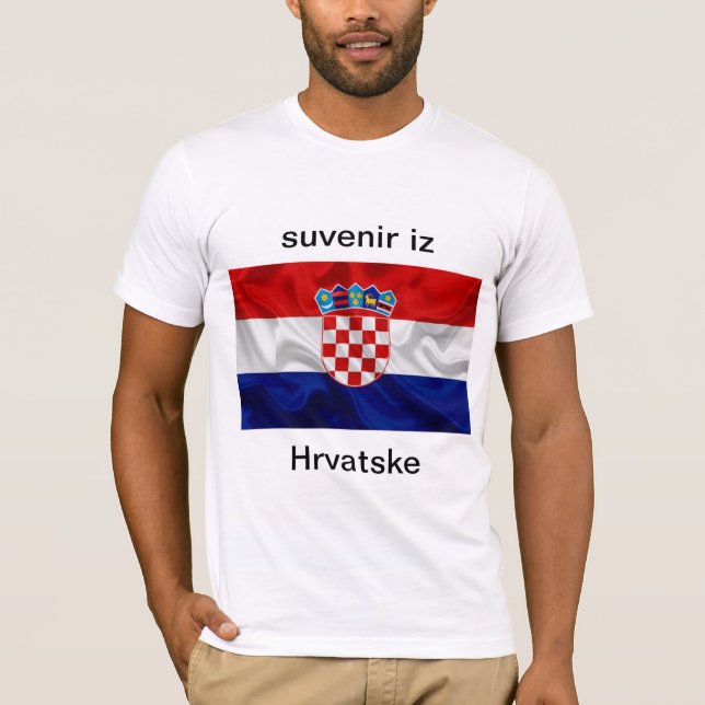 Suvenir de camisetas iz Hrvatske (Anverso)