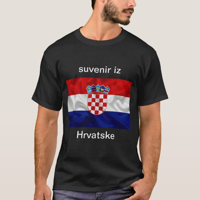 Suvenir de camisetas iz Hrvatske (Anverso)