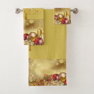SUZANNE ELIZABETH NAVIDADES COLLECH BATH TOWEL