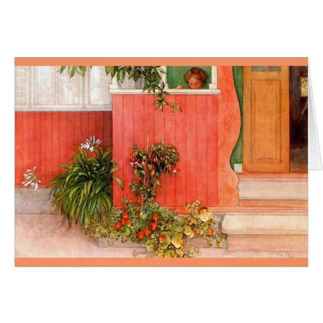 Suzanne en la Porch (Anverso (Horizontal))