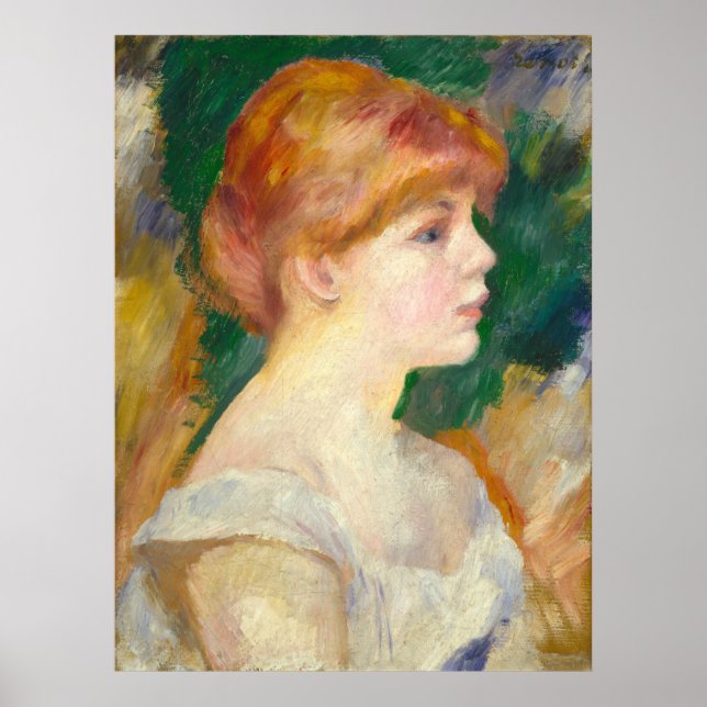 Suzanne Valadon - Auguste Renoir Poster Bella Arte (Frente)