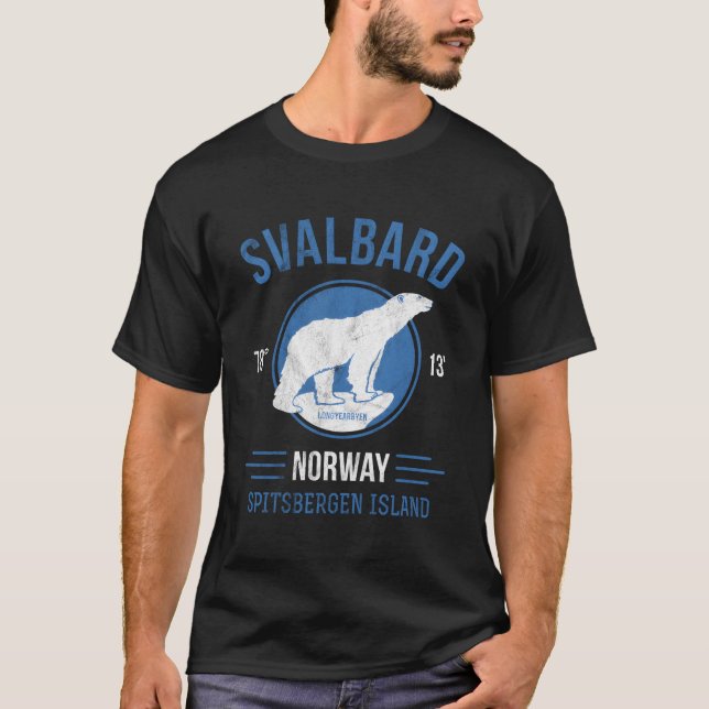 Svalbard Noruega Sweater Polar Bear Longyearbyen C (Anverso)