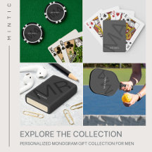 Personalized Monogram Gift Collection for Men