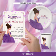 Quinceañera Elegant Princess Party Collection