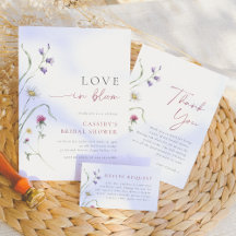 Love in Bloom Wildflower Bridal Shower