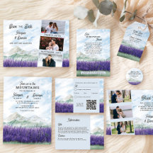 Mountain Lavender Wedding Collection