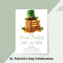 St. Patrick’s Day Celebration – Invitations & Part
