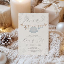 Winter Wonderland Baby Shower & Gender Reveal