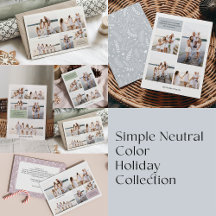 Simple Neutral color Holiday Collection