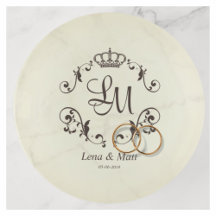 Wedding Rings Trays, Dishes & Boxes