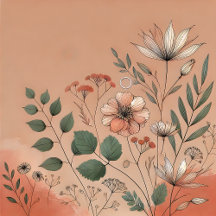 Modern Boho Botanicals   Earthy Desert Florals