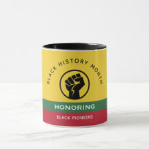 Black History Month African American Curved Text