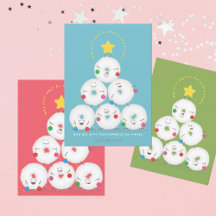 POWDERED SUGAR DONUTS CHRISTMAS TREE