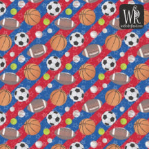Sports Fans Ball Pattern