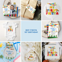 Boy Fiesta Birthday Party Collection
