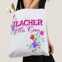 Teacher Tote Bags 